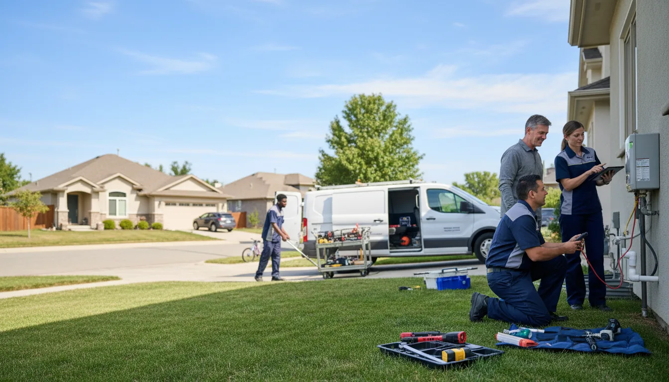 Tankless water heater service in Lickingville, PA